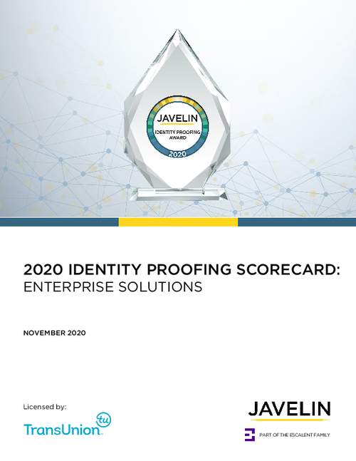 Javelin Strategy & Research Ranks TransUnion “Best in Class” in Identity Proofing