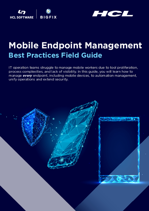 Best Practices Field Guide | Mobile Endpoint Management