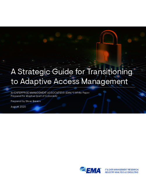 A Strategic Guide for Transitioning to Adaptive Access Management