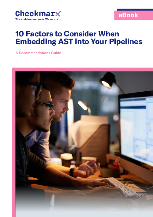 10 Factors to Consider When Embedding AST into Your Pipelines