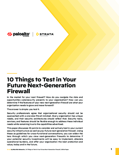 Maximizing Your NGFW Investment: What to Look for in Your Testing