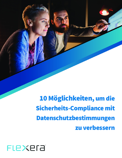 Improving Security Compliance and Data Privacy Regulations: What You Need To Know (German Language)