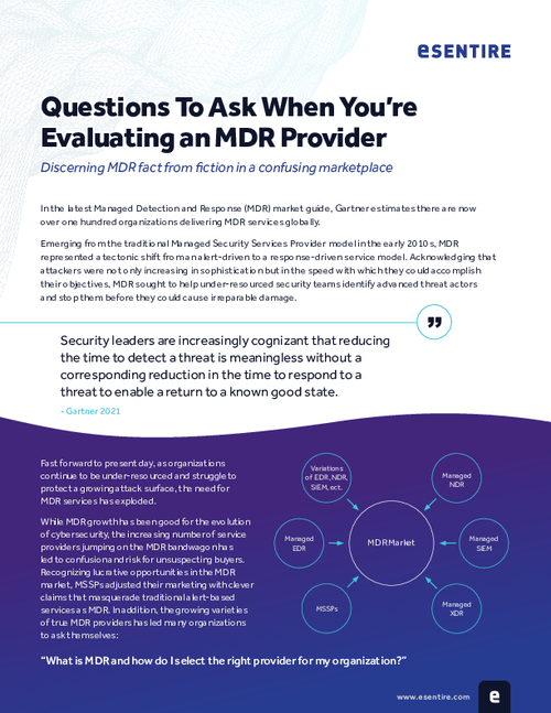 20 Questions To Ask When You’re Evaluating an MDR Provider