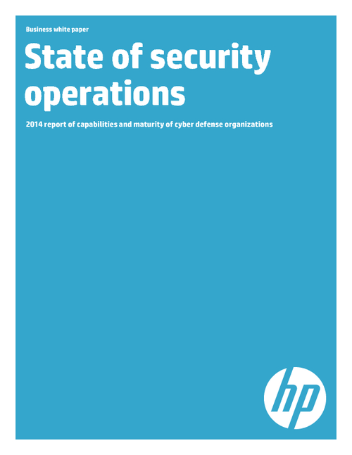 2014 Report: State of Security Operations