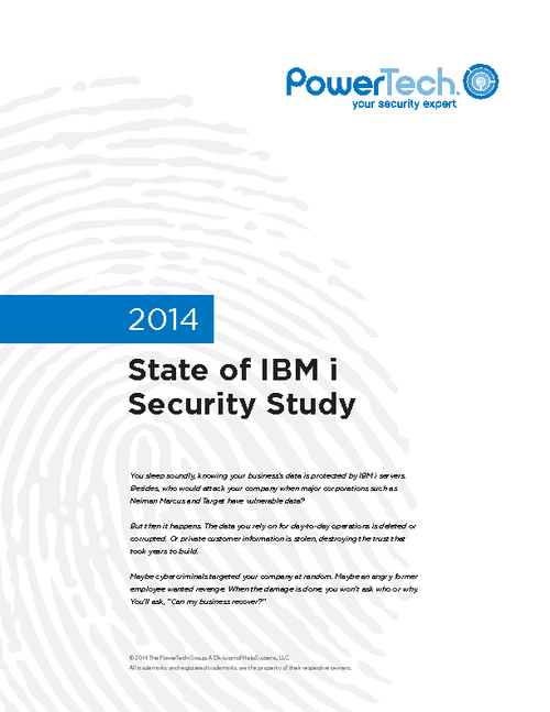 2014 State of IBM i Security Study