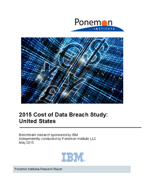 2015 Cost of Data Breach Study: United States