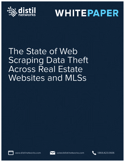 2015 Study: State of Web Scraping Data Theft Across Real Estate Websites & MLS Data