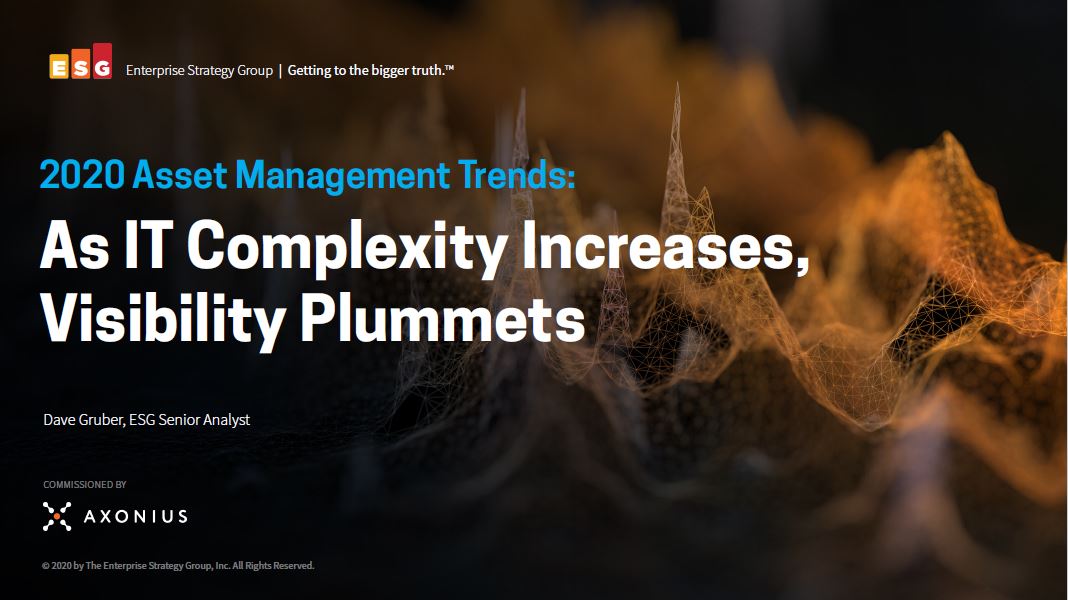 2020 Asset Management Trends: As IT Complexity Increases, Visibility Plummets