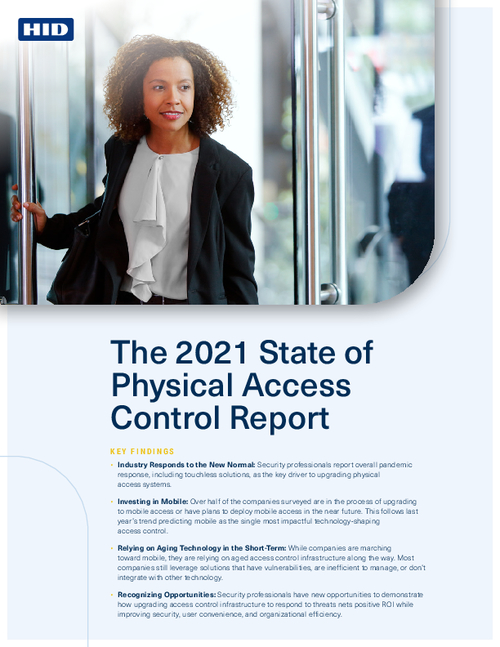 2021 State of Physical Access Control Report