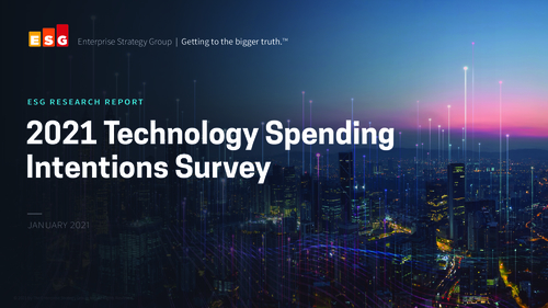 2021 Technology Spending Intentions Survey