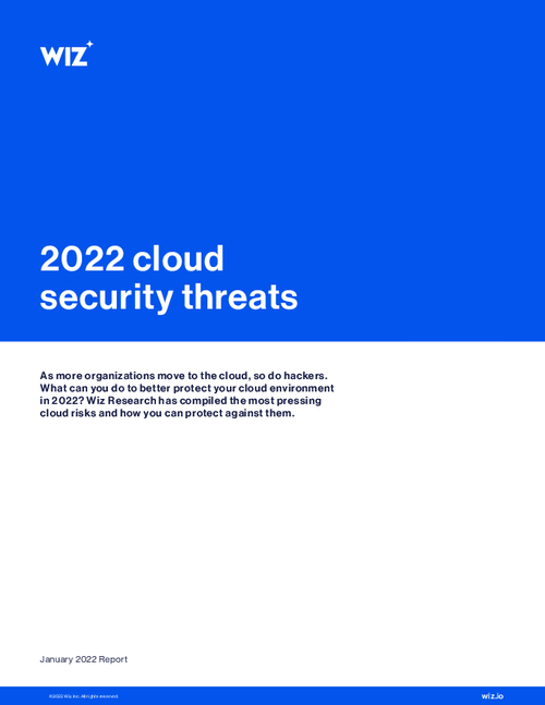 2022 Cloud Security Threats Report