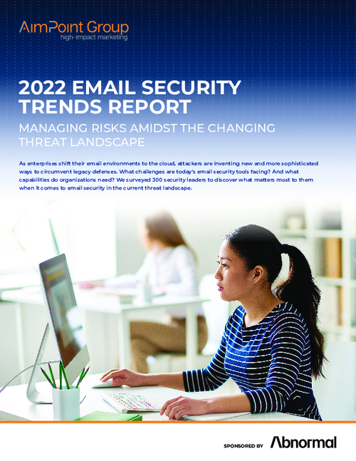 2022 Email Security Trends Survey Report