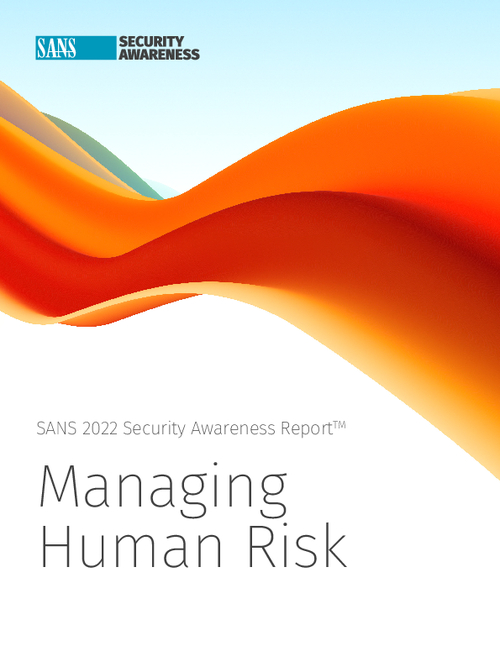 SANS 2022 Security Awareness Report