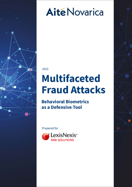 2023 Multifaceted Fraud Attacks Behavioral Biometrics as a Defensive Tool