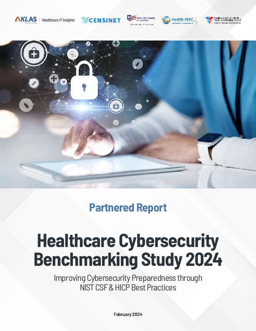 2024 Healthcare Cybersecurity Benchmarking Study