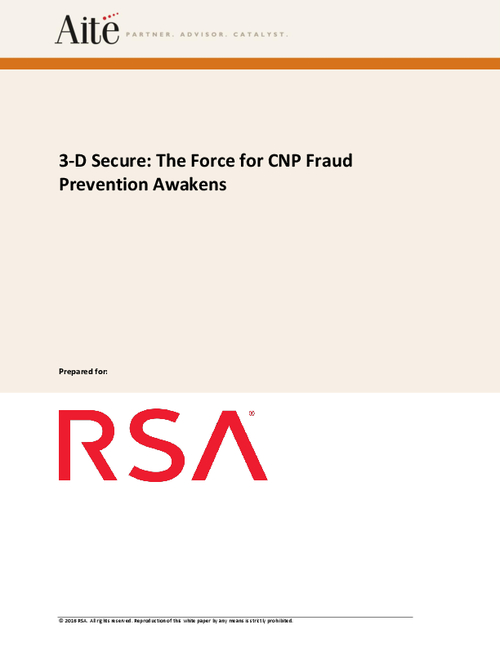 3-D Secure: The Force for CNP Fraud Prevention Awakens