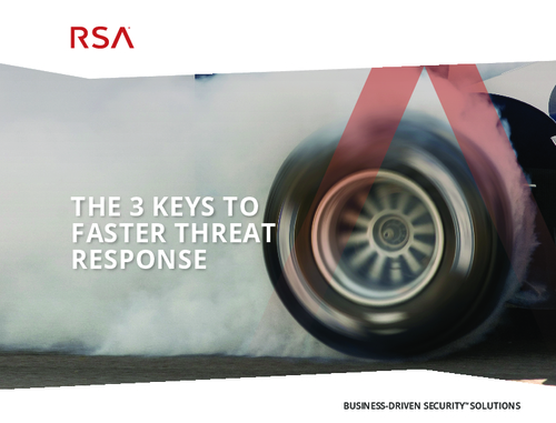 3 Keys to Faster Threat Response