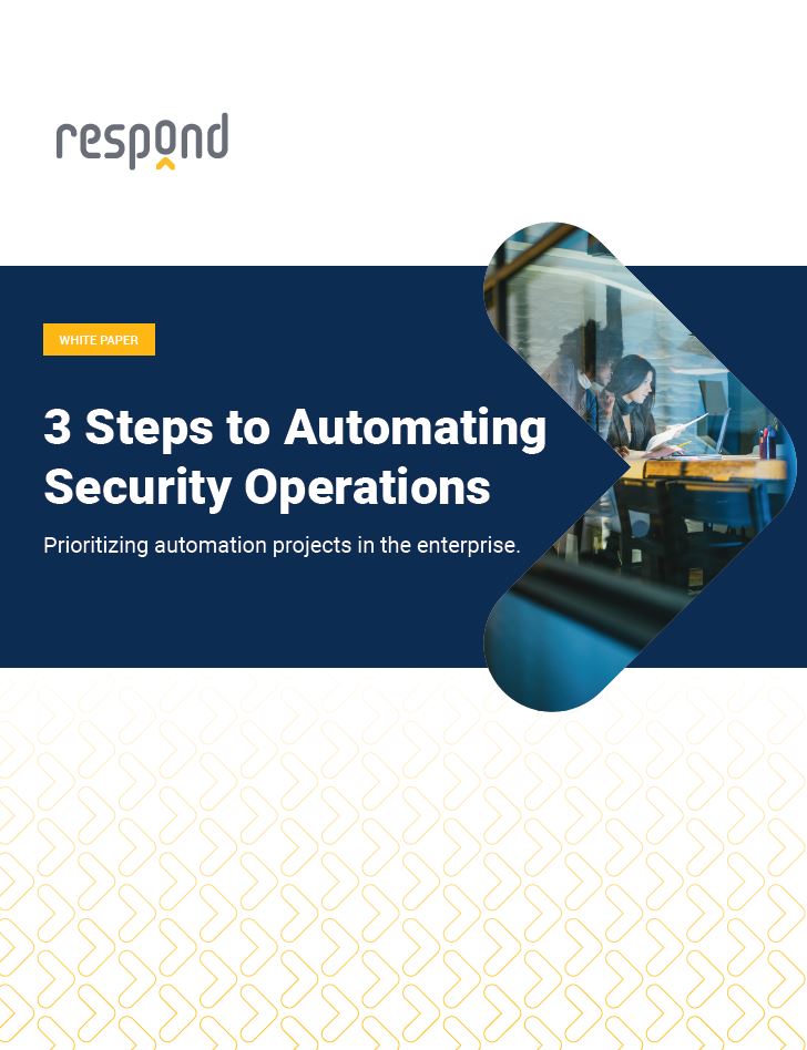 3 Steps to Automating Security Operations