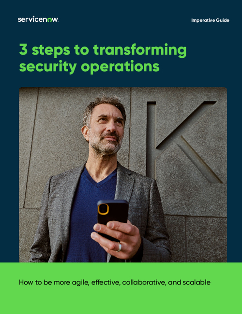 3 Steps to Transforming Security Operations