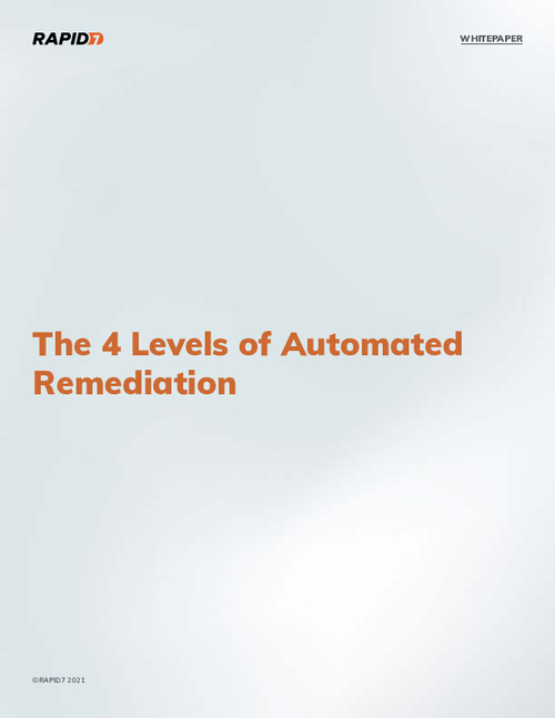The 4 Levels of Automated Remediation