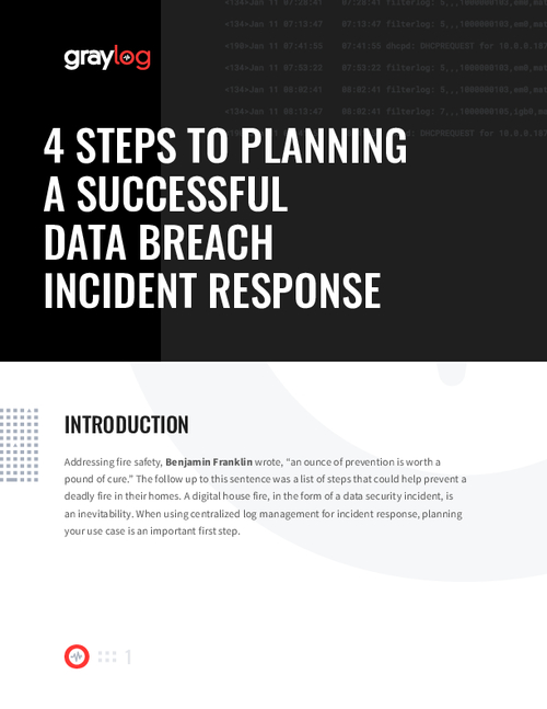 4 Steps To Planning A Successful Data Breach Incident Response