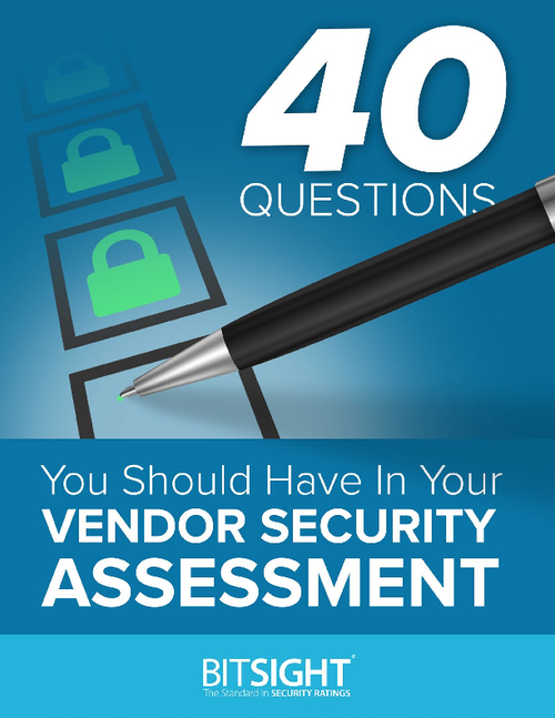 40 Questions You Should Have in Your Vendor Security Assessment