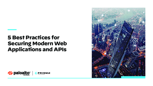 5 Best Practices for Securing Modern Web Applications and APIs