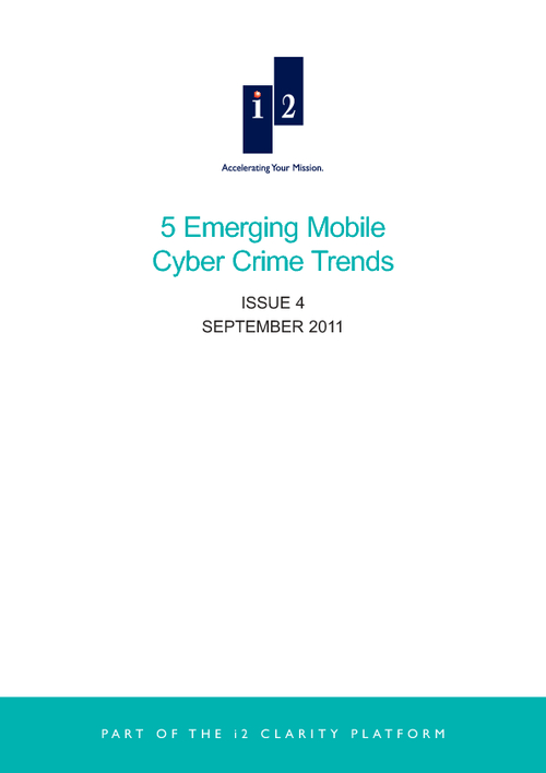 5 Emerging Mobile Cyber Crime Trends