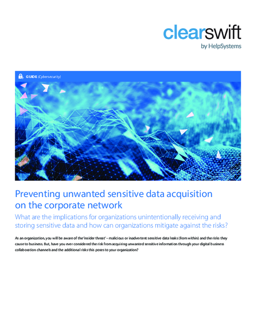5 Steps: Mitigating The Risks of Unwanted Sensitive Data Acquisition