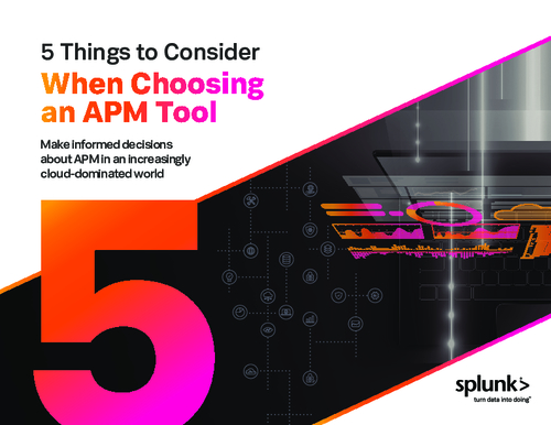 5 Things to Consider When Choosing an APM Tool