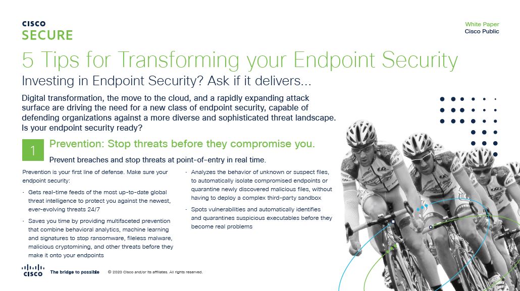 5 Tips for Transforming Your Endpoint Security