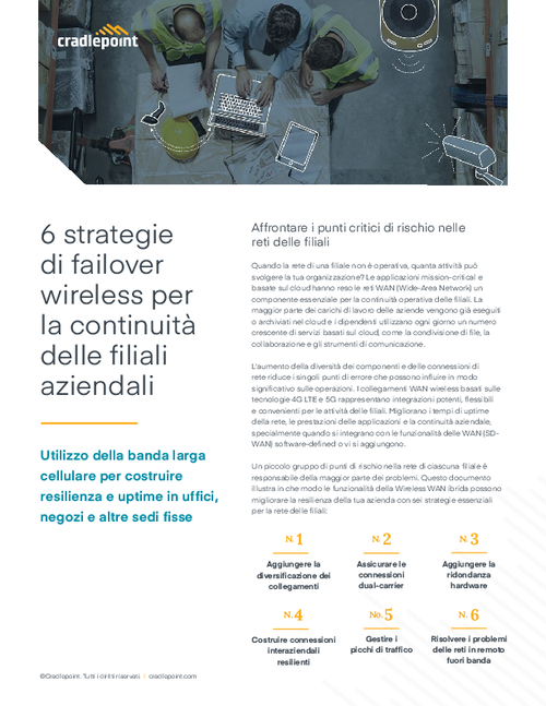 6 Wireless Failover Strategies for Enterprise Branch Continuity (Italian Version)