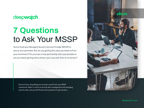 7 Questions to Ask Your MSSP