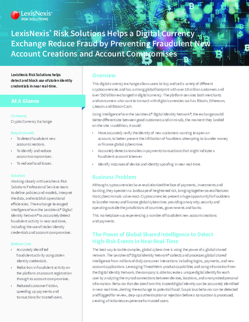 Accurately Identify Fraudulent Activity Exchanged in Digital Currency