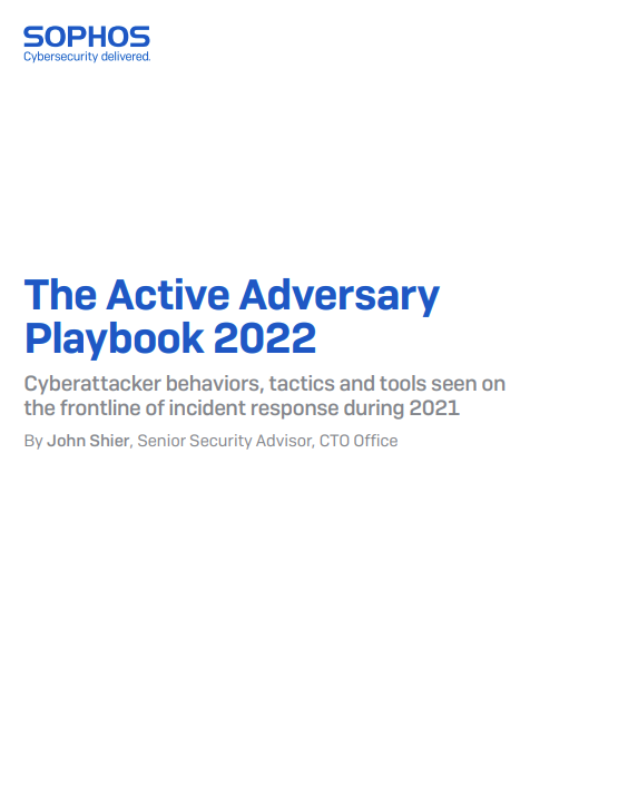 Active Adversary Playbook