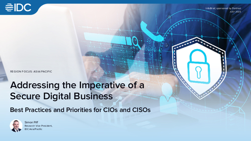 Addressing the Imperative of a Secure Digital Business