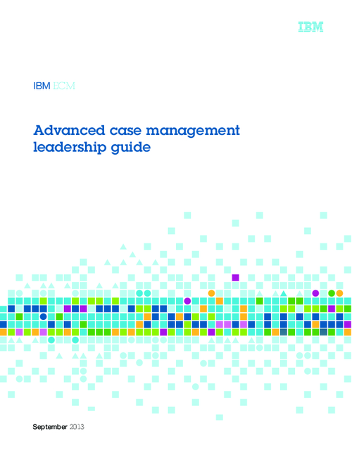 Advanced Case Management Leadership Guide