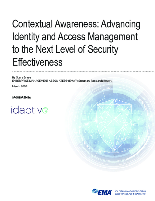 Advancing Identity & Access Management to the Next Level of Security Effectiveness