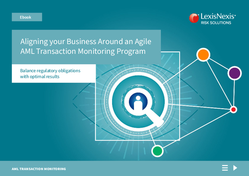 Aligning Your Business Around an Agile AML Transaction Monitoring Program