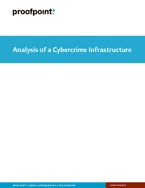 Analysis of Cybercrime Infrastructure