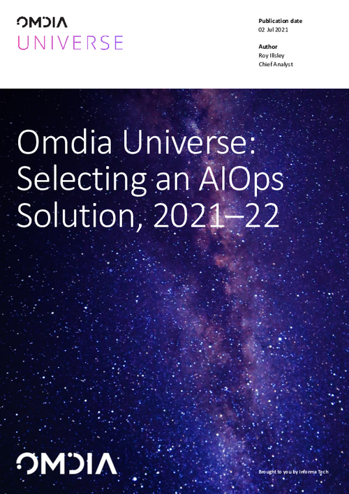 Analyst Report: Omdia Universe Names Splunk an AIOps Market Leader