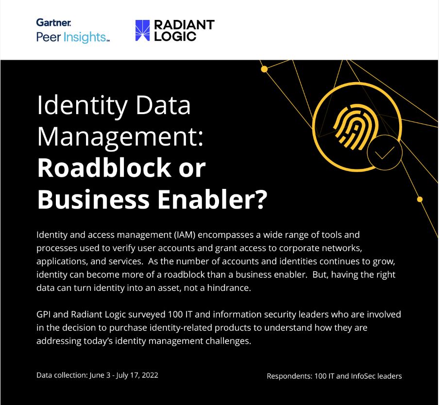 Analyst Survey | Identity Data Management: Roadblock or Business Enabler?