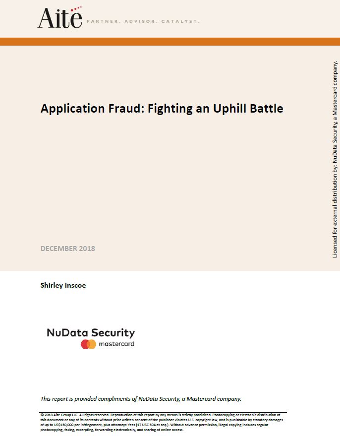 Application Fraud: Fighting an Uphill Battle