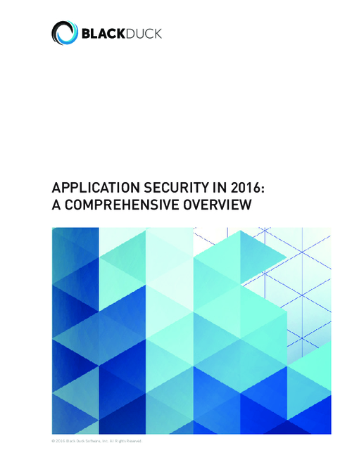 Application Security In 2016: A Comprehensive Overview