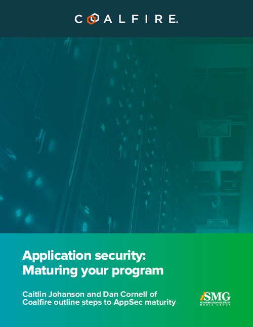 Application Security: Maturing Your Program