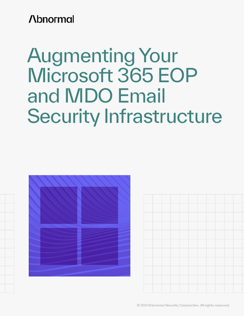 Augmenting Your Microsoft 365 EOP and MDO Email Security Infrastructure