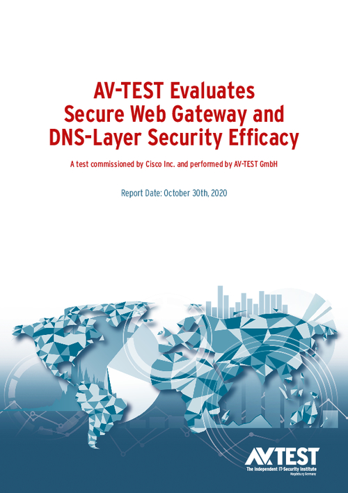 AV-TEST Evaluates Secure Web Gateway and DNS-Layer Security Efficacy