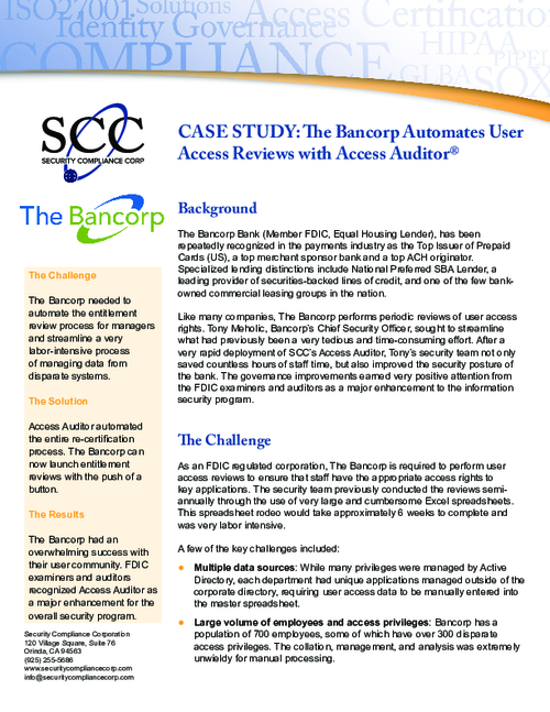 Case Study | How to Automate User Access Reviews