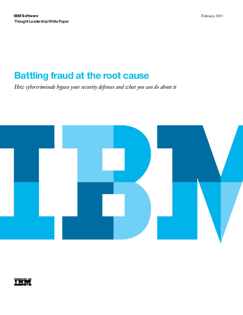 Battling Fraud at the Root Cause