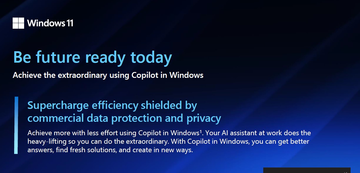 Be Future Ready Today: Achieve the Extraordinary Using Copilot in Windows